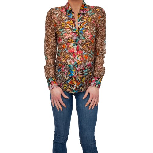 Жіноча сорочка з довгим рукавом BLUGIRL CAMICIA ANIMALIER