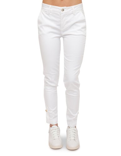 Женские повседневные брюки LIU JO CHINO CHIC REG.W. BIANCO