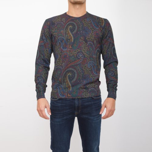 Мужской свитер ETRO C-NECK FANTASIA