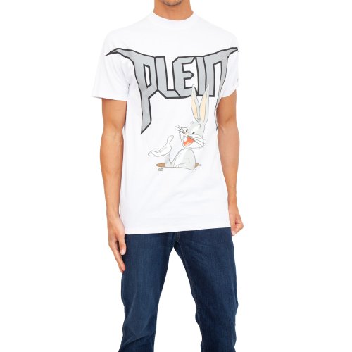 Чоловіча футболка PHILIPP PLEIN  T-SHIRT BIANCO
