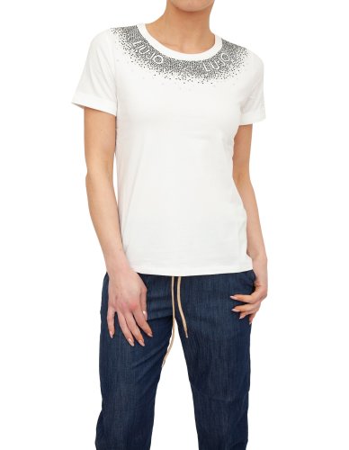Жіноча футболка LIU JO T-SHIRT M/C BIANCO