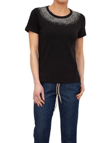 Жіноча футболка LIU JO T-SHIRT M/C NERO