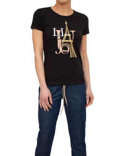 Жіноча футболка LIU JO ECS T-SHIRT M/C NERO