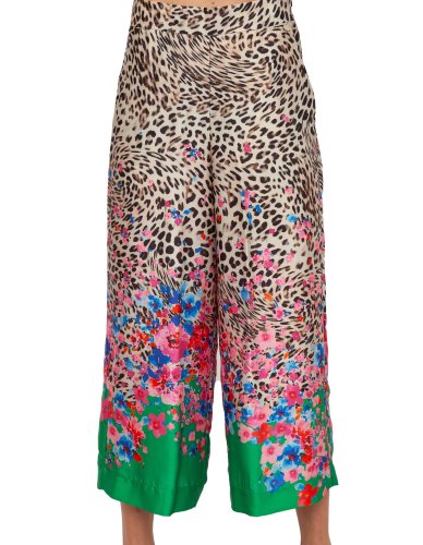 Жіночі повсякденні штани LIU JO PANT.TS NAV LUNGO ANIMALIER