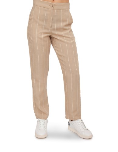 Жіночі повсякденні штани LIU JO PANT.TS NAV  LUNGO BEIGE