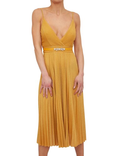 Жіноче плаття LIU JO ABITO PLISSE MIDI ORO