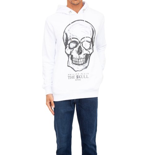 Мужская толстовка PHILIPP PLEIN SWEATSHIRT BIANCO