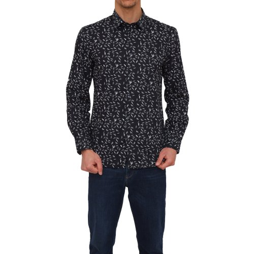 Чоловіча сорочка з довгим рукавом ANTONY MORATO CAMICIA BLU
