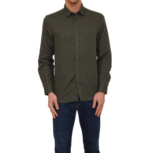 Мужская рубашка с длинным рукавом ANTONY MORATO CAMICIA VERDE