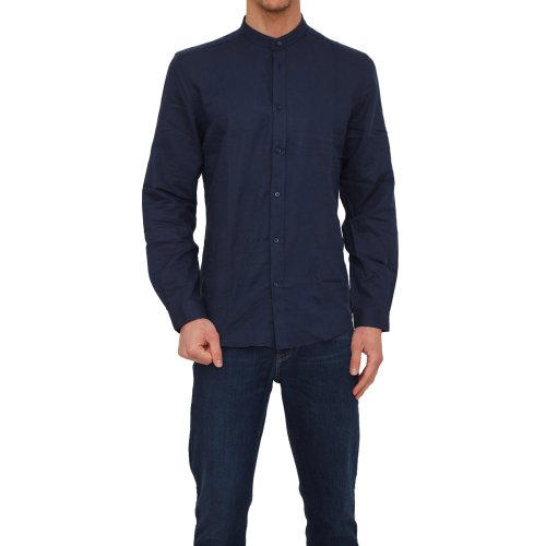 Мужская рубашка с длинным рукавом ANTONY MORATO CAMICIA BLU
