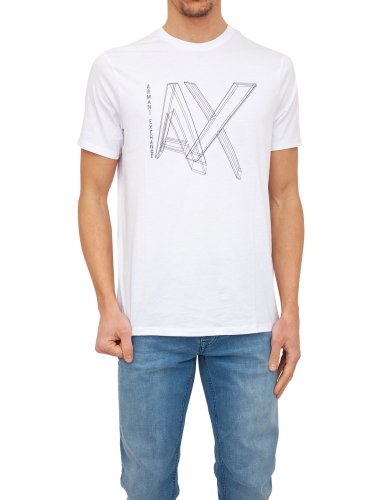 Чоловіча футболка  ARMANI EXCHANGE T-SHIRT BIANCO