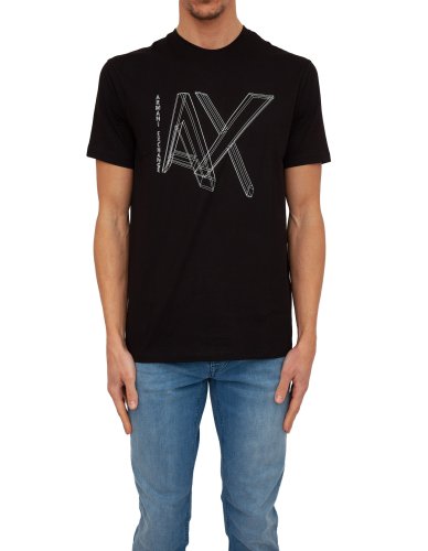 Чоловіча футболка  ARMANI EXCHANGE T-SHIRT NERO