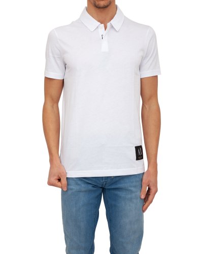 Мужское поло ARMANI EXCHANGE POLO SHIRT BIANCO