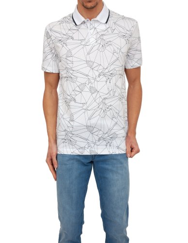 Мужское поло ARMANI EXCHANGE POLO SHIRT BIANCO