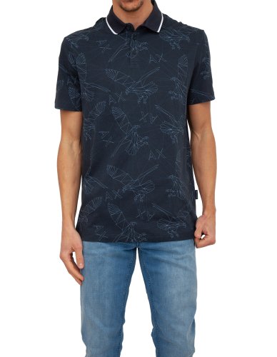 Чоловіче поло ARMANI EXCHANGE  POLO SHIRT BLU