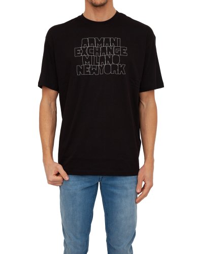 Чоловіча футболка  ARMANI EXCHANGE  T-SHIRT NERO