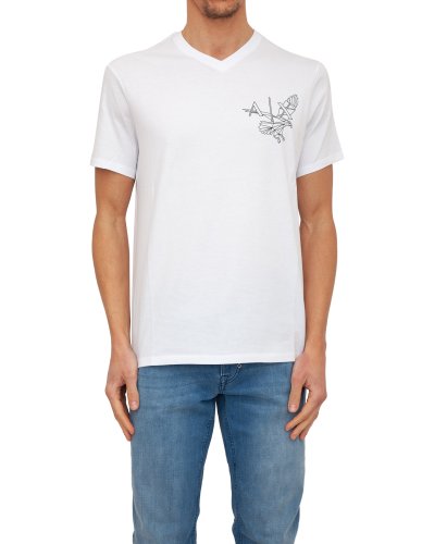 Чоловіча футболка  ARMANI EXCHANGE T-SHIRT BIANCO