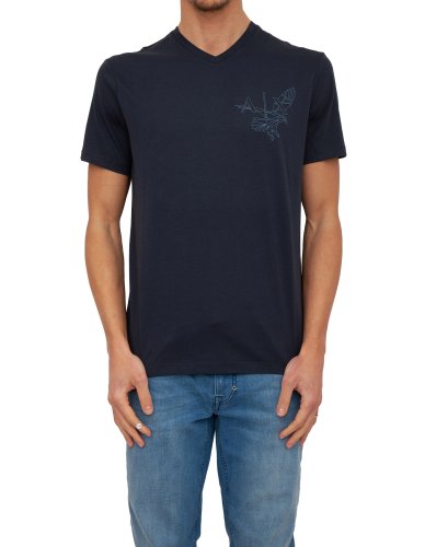 Чоловіча футболка  ARMANI EXCHANGE T-SHIRT BLU