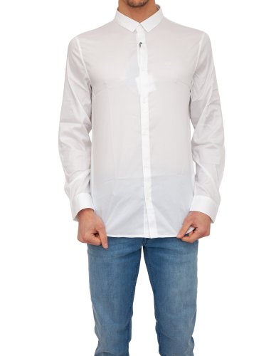 Чоловіча сорочка з довгим рукавом ARMANI EXCHANGE SHIRT BIANCO