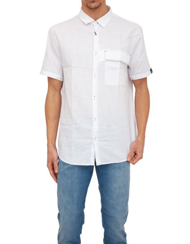 Чоловіча сорочка з коротким рукавом ARMANI EXCHANGE SHIRT BIANCO