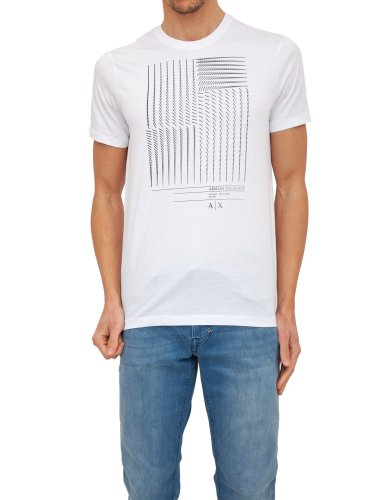 Чоловіча футболка  ARMANI EXCHANGE T-SHIRT BIANCO