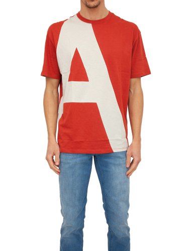Чоловіча футболка  ARMANI EXCHANGE  T-SHIRT ROSSO