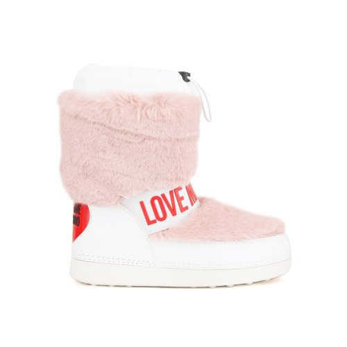 Жіночі чоботи LOVE MOSCHINO STIVALE BIANCO