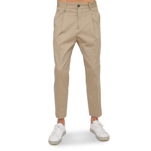 Мужские повседневные брюки PAOLO PECORA Pantalone Tessuto BEIGE