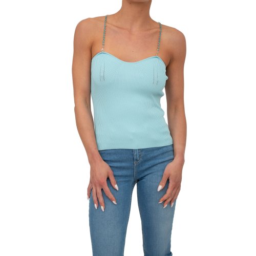 Жіночий топік BLUGIRL TOP MAGLIA CELESTE