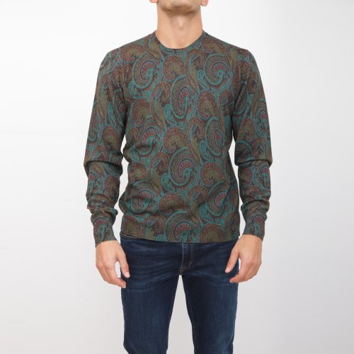Чоловічий светр ETRO C-NECK FANTASIA