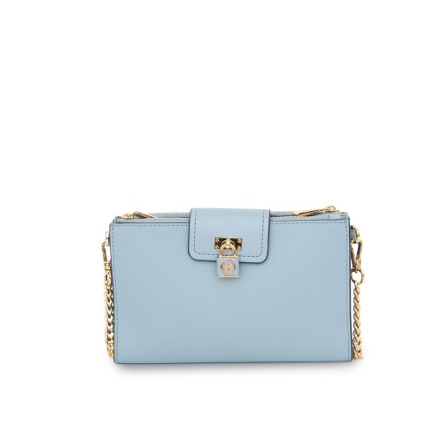 Женская кроссбоди MICHAEL MICHAEL KORS HANDBAG  LEATHER AZZURRO