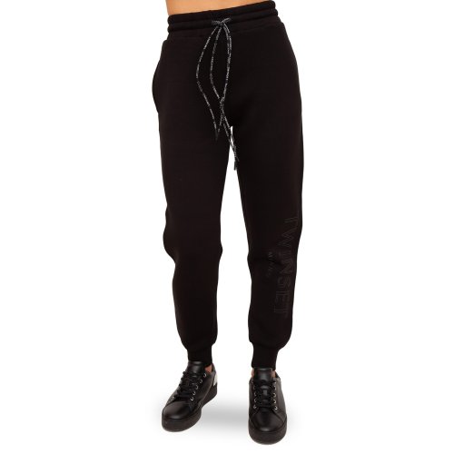 Женские спортивные штаны TWIN-SET PANTALONE NERO