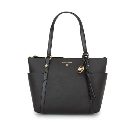 Женская сумка с ручками MICHAEL MICHAEL KORS TOTE  LEATHER NERO