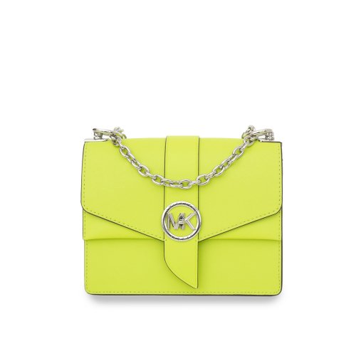 Жіноча кросбоді MICHAEL MICHAEL KORS HANDBAG  LEATHER VERDE