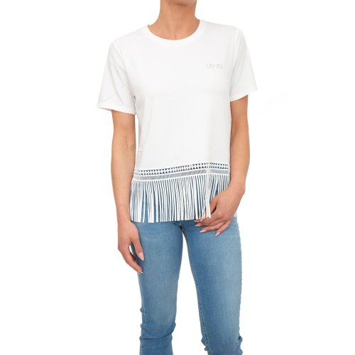 Жіноча футболка LIU JO T-SHIRT M/C BIANCO