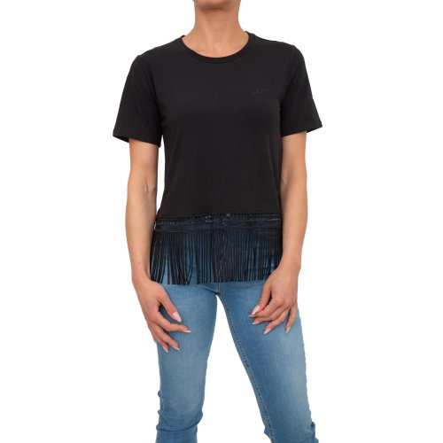 Жіноча футболка LIU JO T-SHIRT M/C NERO