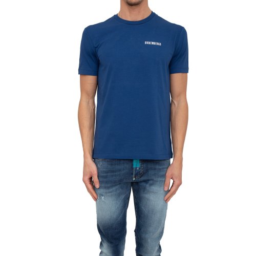 Чоловіча футболка BIKKEMBERGS MAGLIETTA BLU