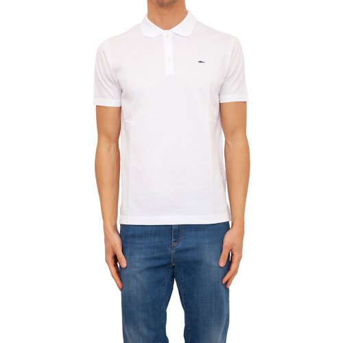 Чоловіче поло PAUL&SHARK POLO IN COTONE BIANCO