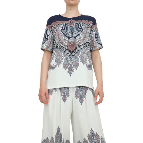 Женская футболка ETRO T-SHIRT FANTASIA
