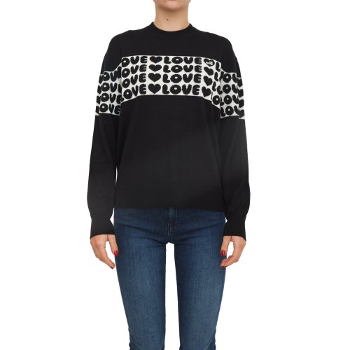 Женский свитер LOVE MOSCHINO MAGLIA NERO