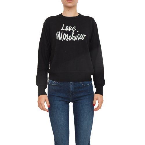 Женский свитер LOVE MOSCHINO MAGLIA NERO
