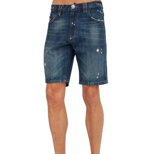 Чоловічі повсякденні шорти PHILIPP PLEIN Denim BLU DENIM