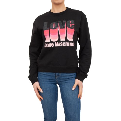Жіноча толстовка LOVE MOSCHINO FELPA (MAGLIA) NERO