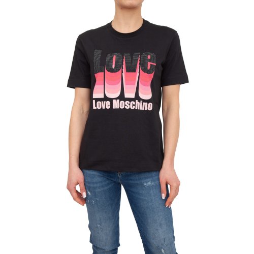 Жіноча футболка LOVE MOSCHINO MAGLIETTA NERO