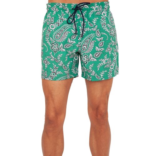 Чоловічі пляжні шорти ETRO PANTALONCINO MARE C/TASCHINO VERDE