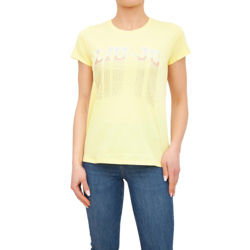 Женская футболка LIU JO T-SHIRT GIALLO
