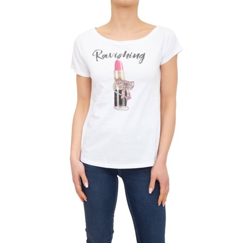 Жіноча футболка LIU JO T-SHIRT BIANCO