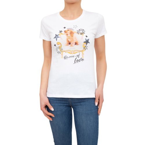 Жіноча футболка LIU JO T-SHIRT BIANCO