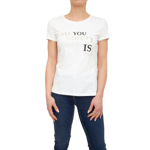 Женская футболка LIU JO T-SHIRT BIANCO