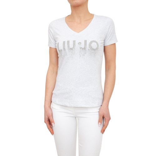 Женская футболка LIU JO T-SHIRT GRIGIO